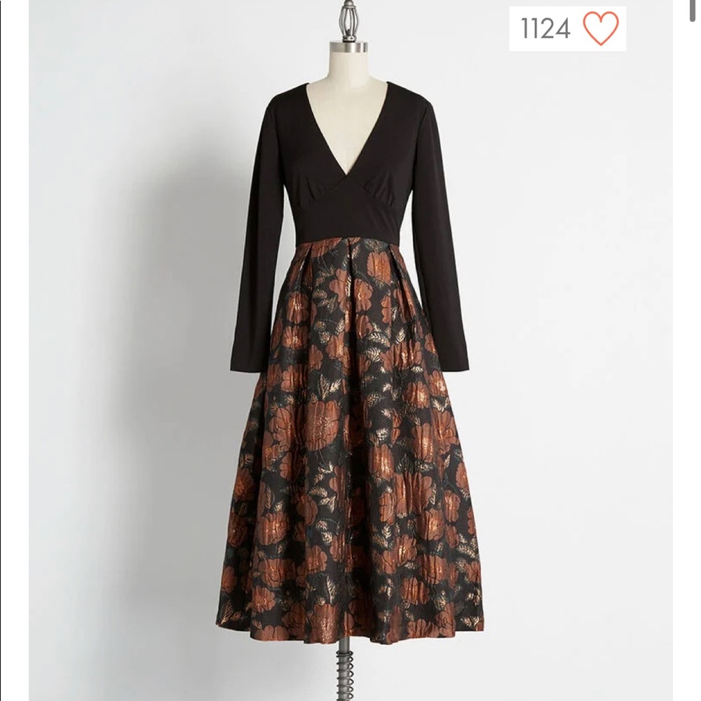 ModCloth - Has it made in Brocade Twofer dress
